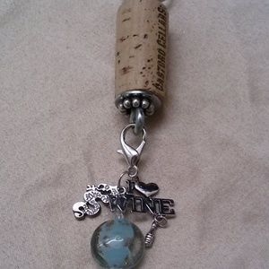 Wine Cork Keychains